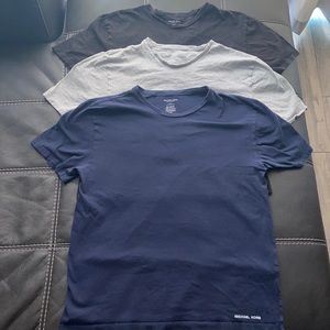 Mens 3 pack Michael Kors Crewneck Tees